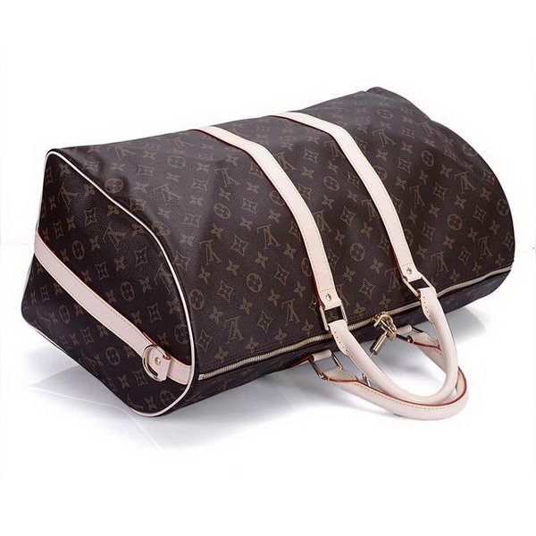 Louis Vuitton Monogram Canvas Keepall 50 with Shoulder Strap M41416 Louis Vuitton Monogram Canvas Keepall 50 with Shoulder Strap M41416